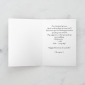 Ruhestand für Ehemann - Spaß Karte (Innenseite)