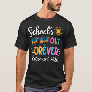 Ruhestand für immer Ruhestand 2026 Retro T-Shirt