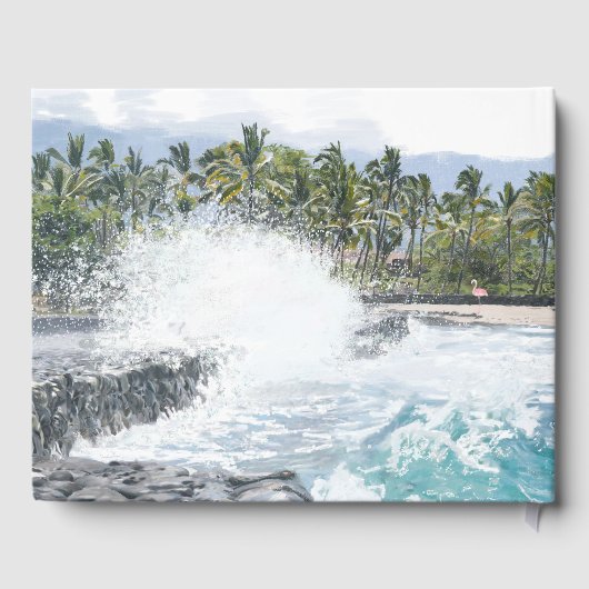 Ruhestand für tropische Paradiese Gästebuch (Rückseite)