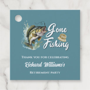 Ruhestand Gan Fishing Big Fish Rumüde Fischer Geschenkanhänger