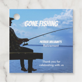 Ruhestand Gan Fishing Sunset Remüde Fischer Geschenkanhänger