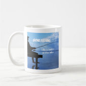 Ruhestand Gan Fishing Sunset Remüde Fischer Kaffeetasse (Links)
