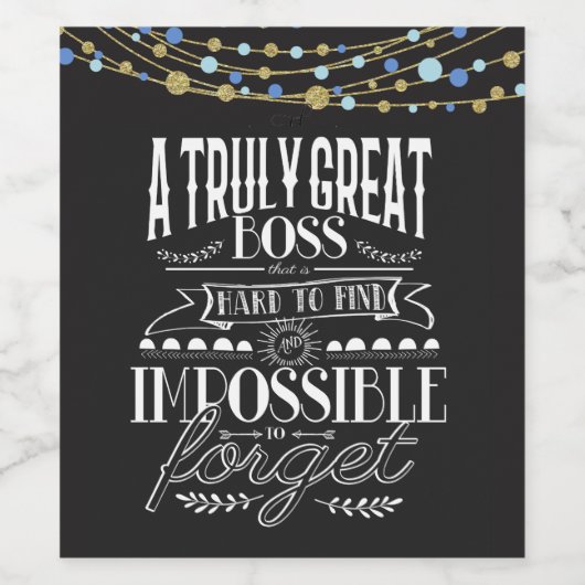 Ruhestand Geschenkgutschein Weinetikett (Einzelnes Label)