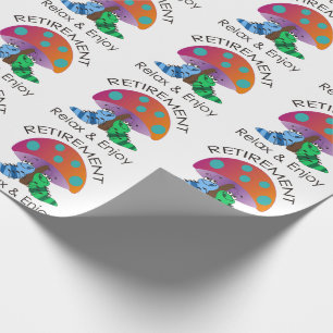 Ruhestand Geschenkpapier