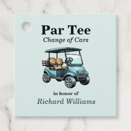 Ruhestand Golf Cart Par T-Shirt Themed Geschenkanhänger