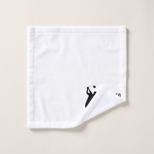 Ruhestand Golfer Birthday Ruhestand glücklich Rent Badhandtuch Set (Waschlappen)