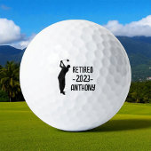 Ruhestand Golfer Birthday Ruhestand glücklich Rent Golfball