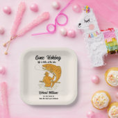 Ruhestand Gone Fishing Life is Better Remüde Pappteller (Party)