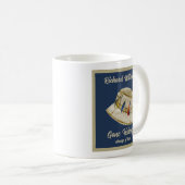 Ruhestand Gone Fishing Rentner-Anglerhut Kaffeetasse (VorderseiteRechts)