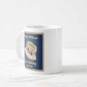 Ruhestand Gone Fishing Rentner-Anglerhut Kaffeetasse (Vorderseite Links)