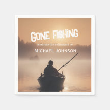 Ruhestand Gone Fishing Sonnenaufgang Rentner Fisch