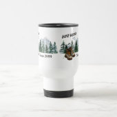 Ruhestand Gone Wandern zu den Bergen Außenbereich Reisebecher (Mittel)