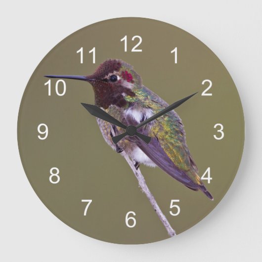 Ruhestand Große Wanduhr (Vorderseite)