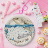 Ruhestand großer Fische, die aus dem Wasser spring Pappteller (Party)