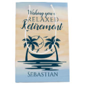 Ruhestand Hammock entspannt Mittlere Geschenktüte (Vorderseite)