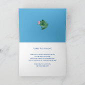 Ruhestand Herzlichen Glückwunsch Kühlung und Fisch Karte (Innenseite)