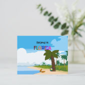 Ruhestand in Florida Postkarte (Stehend Vorderseite)