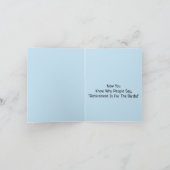 Ruhestand ist für die Vogelspaßglückwünsche Karte (Innenseite)