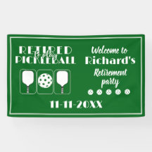 Ruhestand ist müde, Pickleball zu spielen Moderne