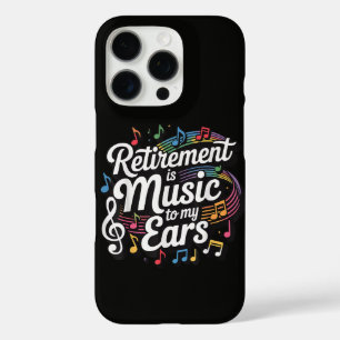 Ruhestand ist Musik für meine Ohren iPhone 16 Pro Hülle