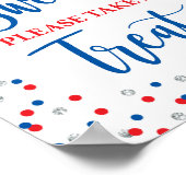 Ruhestand ist süß Bitte nehmen Sie eine Leckerei U Poster (Ecke)