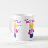 Ruhestand Kaffeetasse (Vorderseite Links)