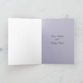 Ruhestand Karte (Innenseite)