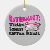 Ruhestand Keramik Ornament (Hinten)