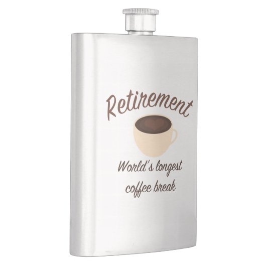 Ruhestand: Längste Kaffeepause der Welt Flachmann (Rechts)