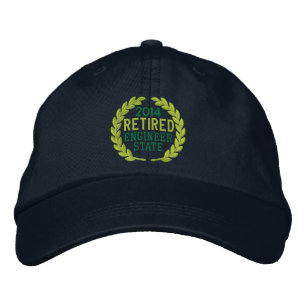 Ruhestand Laurels Personalisieren Sie es! bestickt Bestickte Baseballkappe