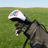 Ruhestand mit Humor - Lustiger Flamingo  Golf Headcover (In SItu)