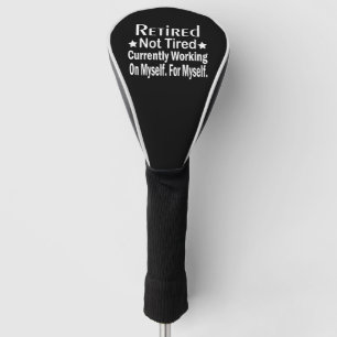 Ruhestand Nicht Müde Lustiger Ruhestand Golf Headcover