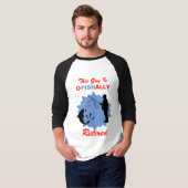 Ruhestand O-Fish-Ally Remüde Fisherman Funny Pun T-Shirt (Vorne ganz)
