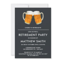 Ruhestand Party Beer Cheer