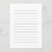 Ruhestand-Party für die gemeinsame Nutzung Ihres b Hinweiskarte (Rückseite)