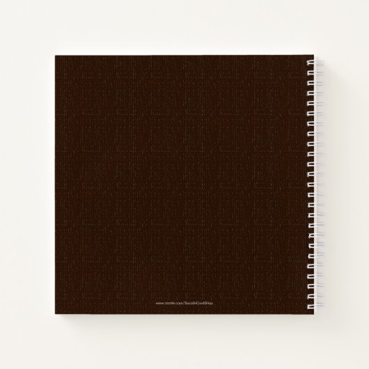 Ruhestand Party Gästebuch, Imitate Textured Burlap Notizblock (Rückseite)