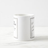 Ruhestand Party Golf Modern Corporate Green Black Kaffeetasse (Mittel)