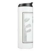 Ruhestand Party Golf Modern Corporate Green Black Thermosbecher (Nach links gedreht)