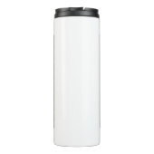 Ruhestand Party Golf Modern Corporate Green Black Thermosbecher (Rückseite)