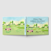 Ruhestand Party Golf Sign in Gästebuch (Voll)