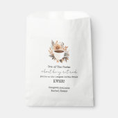 Ruhestand Party längste Kaffeepause Geschenktütchen (Vorderseite)