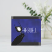 Ruhestand Party Ruhestand Abschied CUSTOMIZE Einladung (Stehend Vorderseite)