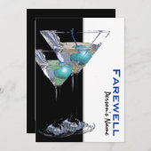 Ruhestand Party Ruhestand Abschied CUSTOMIZE Einladung (Vorne/Hinten)