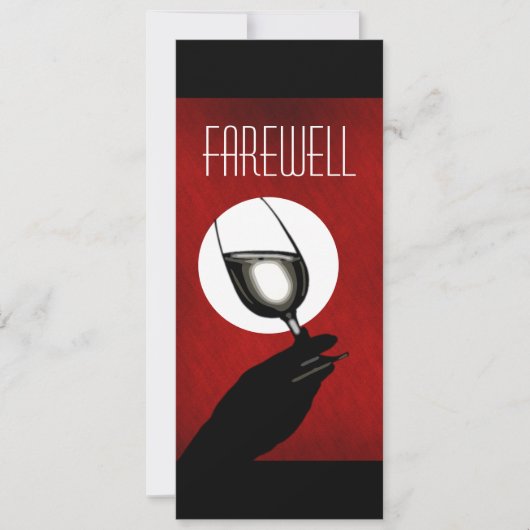 Ruhestand Party Ruhestand Abschied CUSTOMIZE Einladung (Vorderseite)