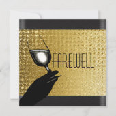 Ruhestand Party Ruhestand Abschied CUSTOMIZE Einladung (Vorderseite)