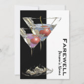 Ruhestand Party Ruhestand Abschied CUSTOMIZE Einladung (Vorderseite)