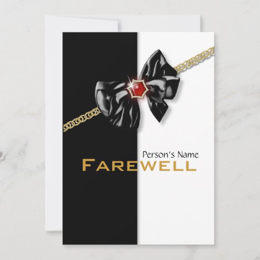 Ruhestand Party Ruhestand Abschied CUSTOMIZE Einladung (Vorderseite)