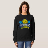 Ruhestand Pickleball Apparel Pickle Ball Sweatshirt (Vorne ganz)