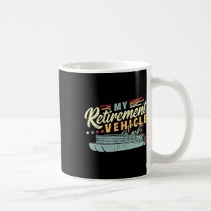 Ruhestand Pontoon Boat Captain I Old Man Pontoon Kaffeetasse