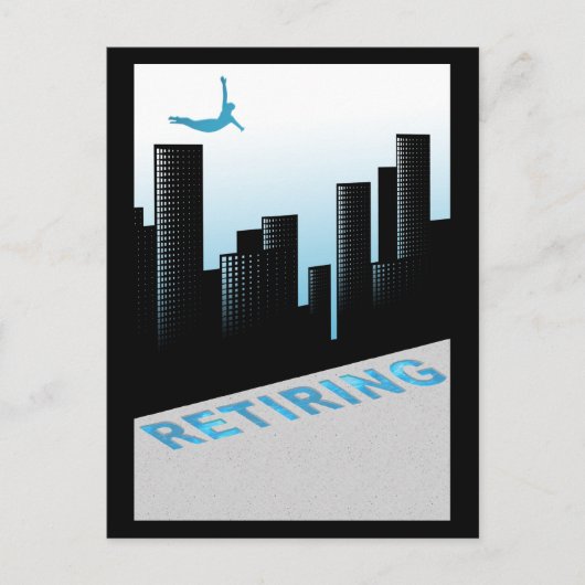 Ruhestand Postkarte (Vorderseite)